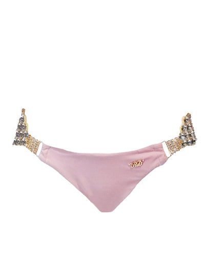 Gina Skimpy Bottom - Powder Pink - Regina's Desire Swimwear