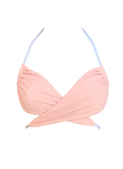 Niké Wrap Top - Powder Pink - Regina's Desire Swimwear