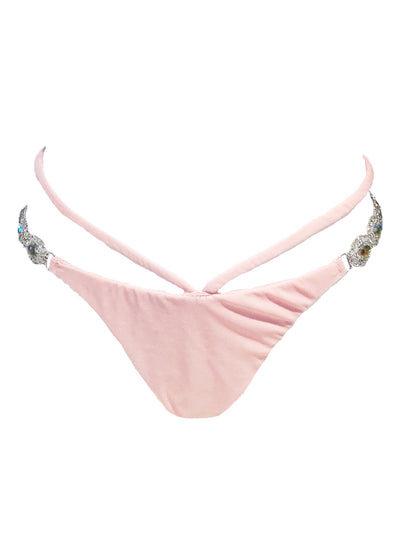 Shanel Tango Bottom - Powder Pink - Regina's Desire Swimwear