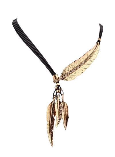 Tribal Feather Necklace - Regina's Desire Swimwear